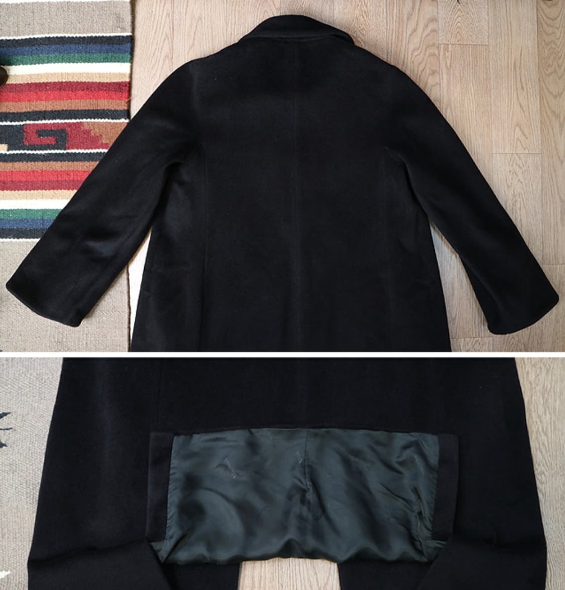 이태리 메이드 max mara 막스마라 울 90% 캐시미어 10% 롱코트 상품이미지5