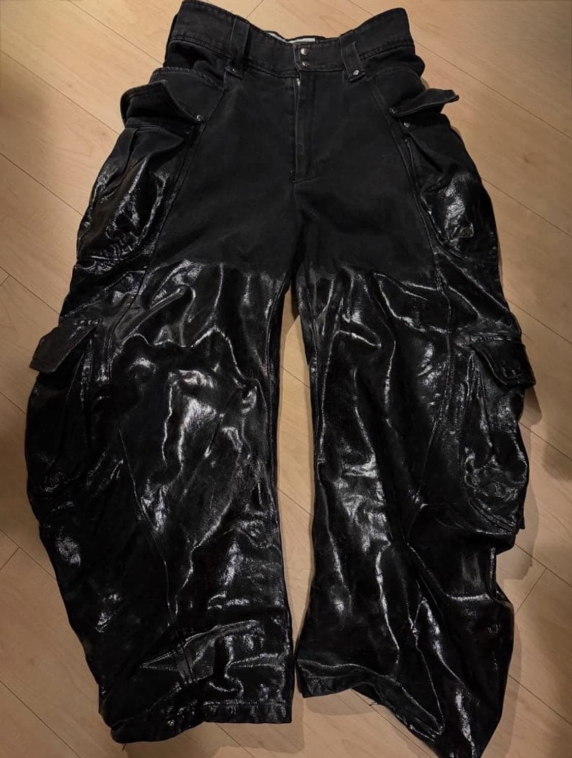 Cannnone wet cargo pants 상품이미지6