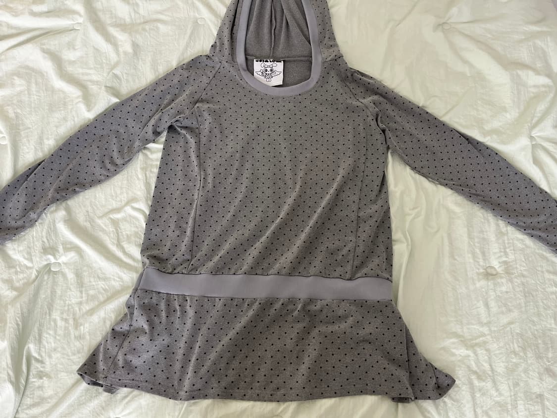 샬롬클럽 MOLA DOT HOODY DRESS  상품이미지2