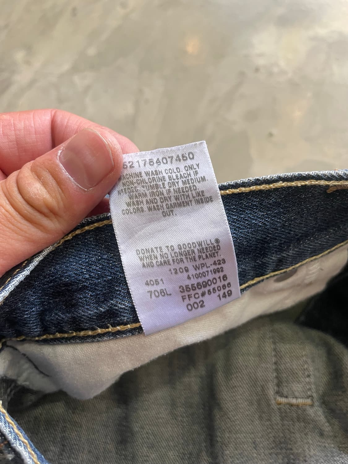 리바이스 569 반바지 (커팅X) 30 상품이미지8