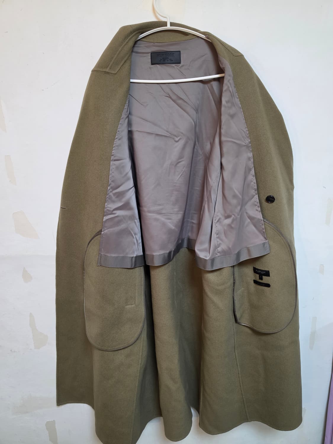 질스튜어트 뉴욕 남성 코트 (핸드메이드) M  상품이미지4