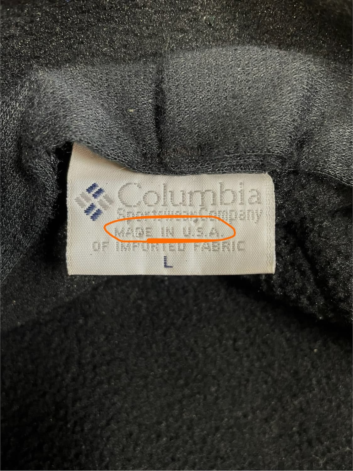 국내 유일 90s Made USA 빈티지 콜롬비아 버킷햇 이어플랩 모자 상품이미지3