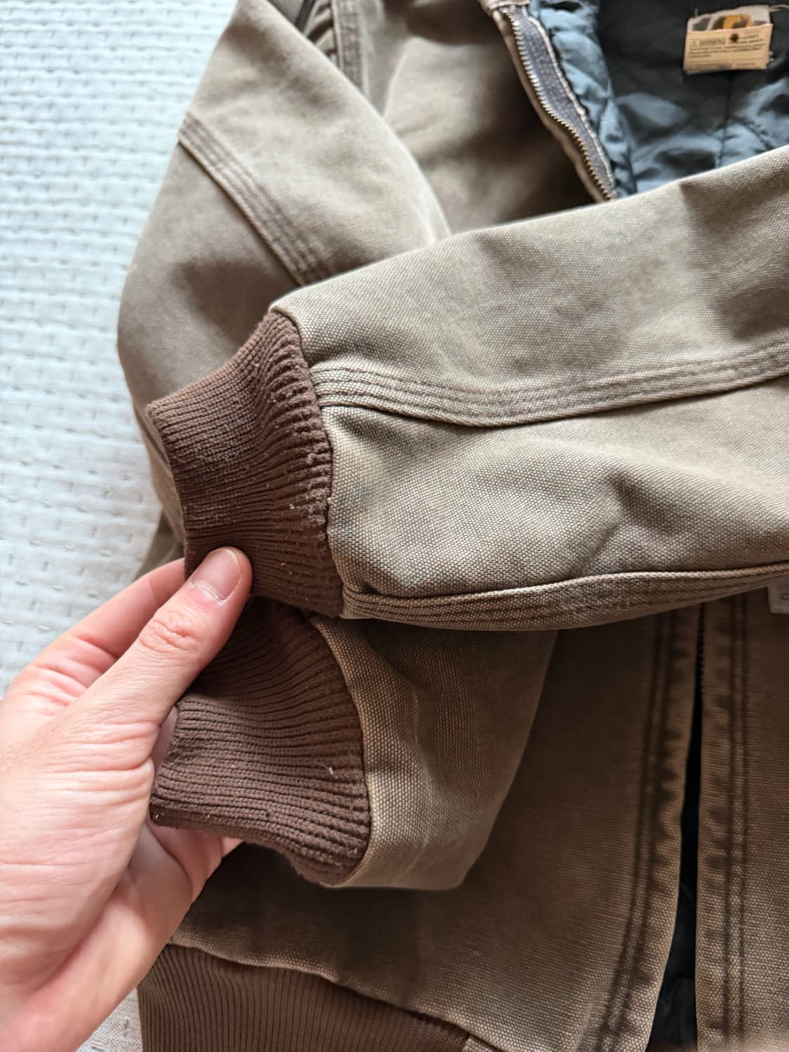 [XS] 칼하트 j130 샌드스톤 덕 액티브 자켓 상품이미지2