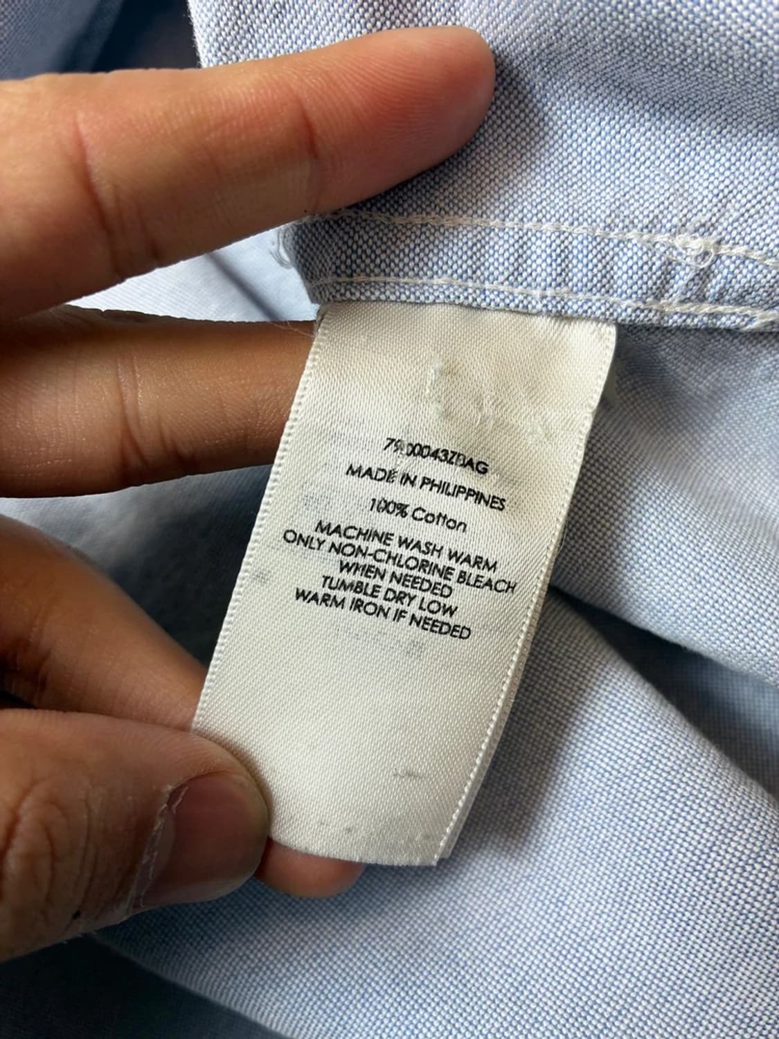 폴로 랄프로렌 긴팔 풀오버 옥스퍼드 셔츠 PN9318 상품이미지8