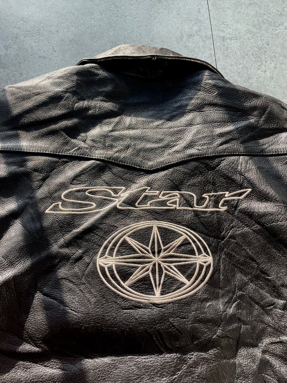 빈티지 야마하 스타모터사이클 더블라이더자켓 상품이미지8