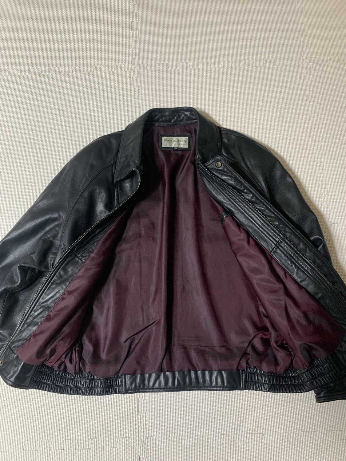 90s 양가죽 봄버자켓 상품이미지5