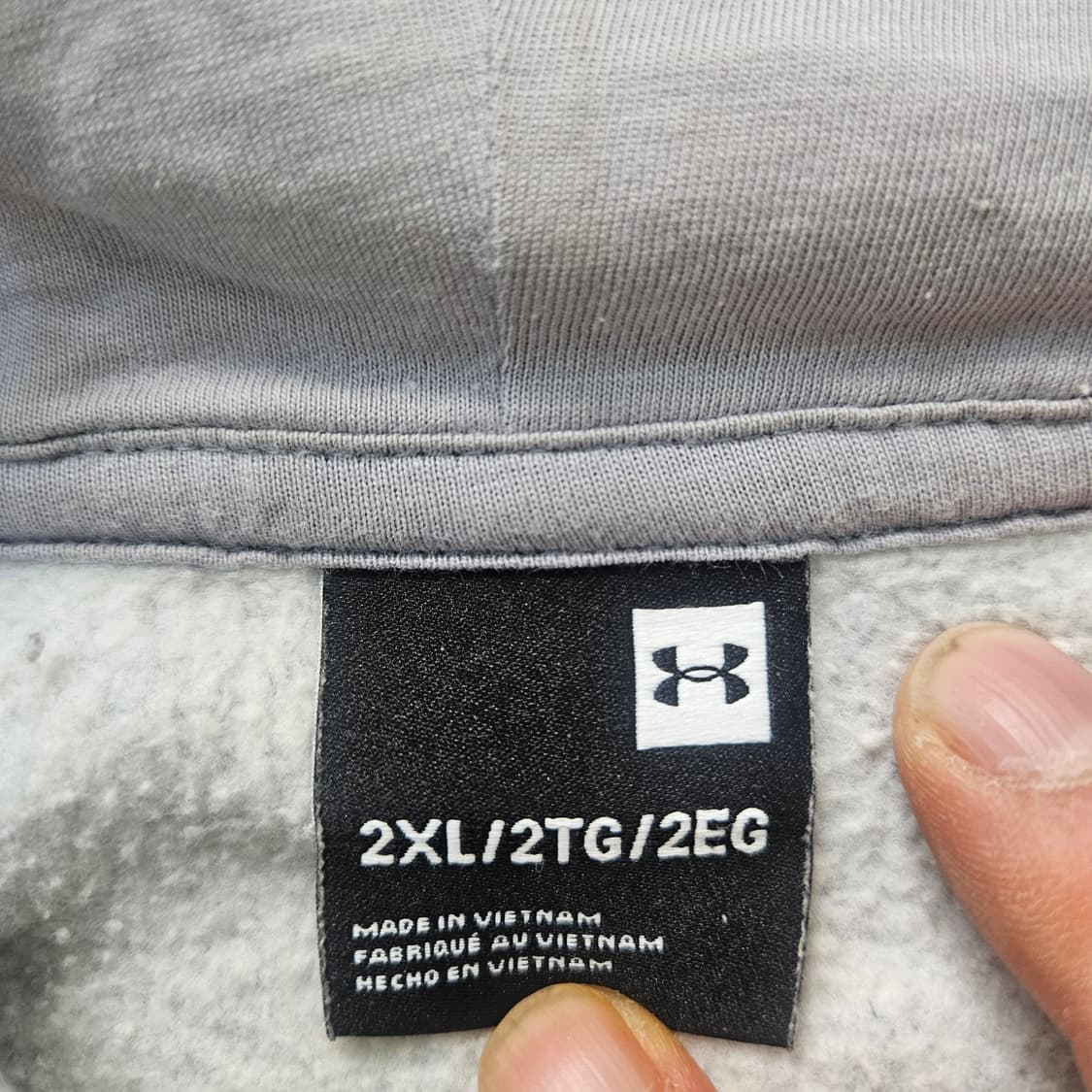 2XL 언더아머 후드티 0304Y 상품이미지3