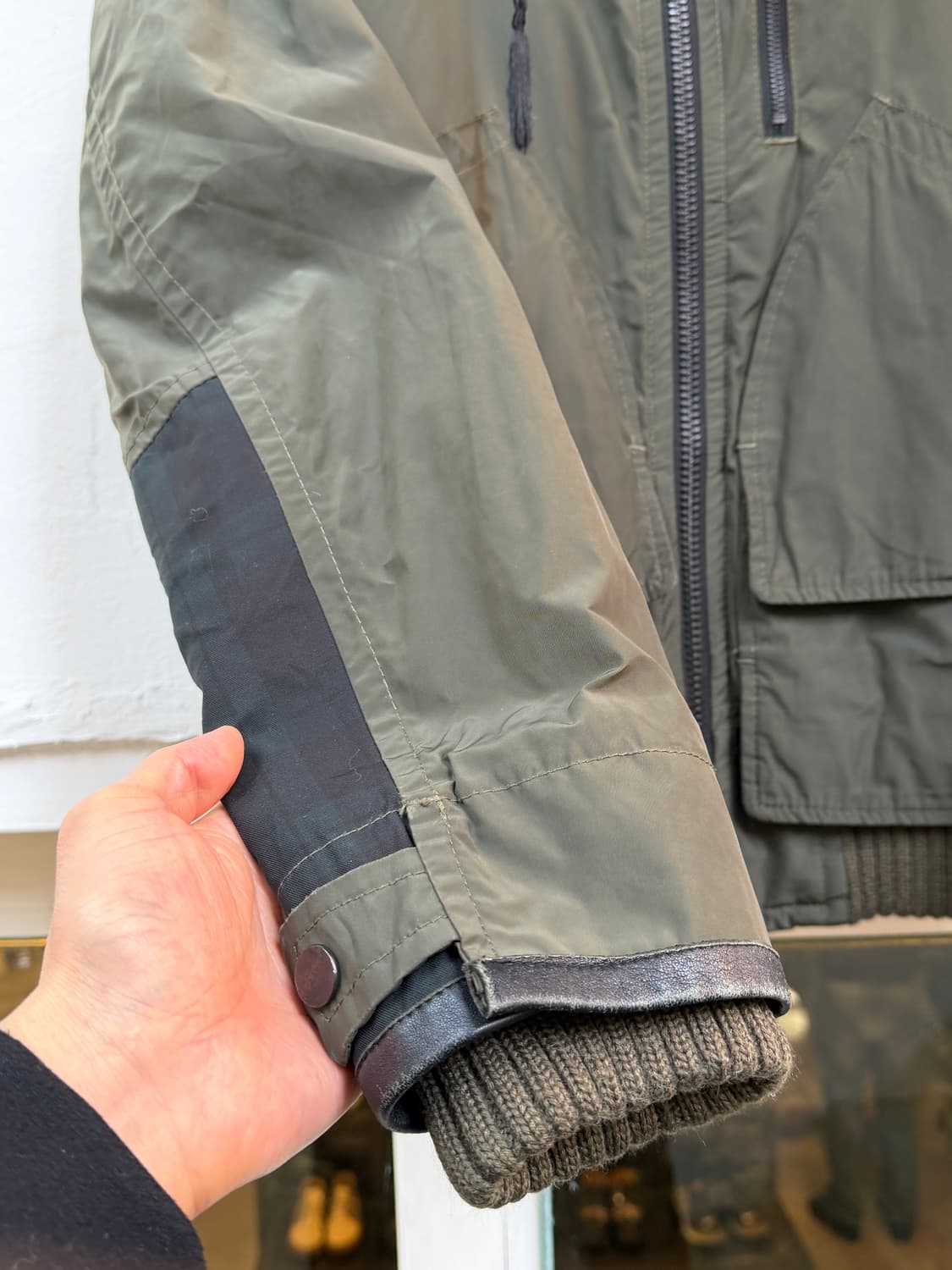 Hiromichi 히로미치 나카노 카키 멀티포켓 후디자켓 M 상품이미지4