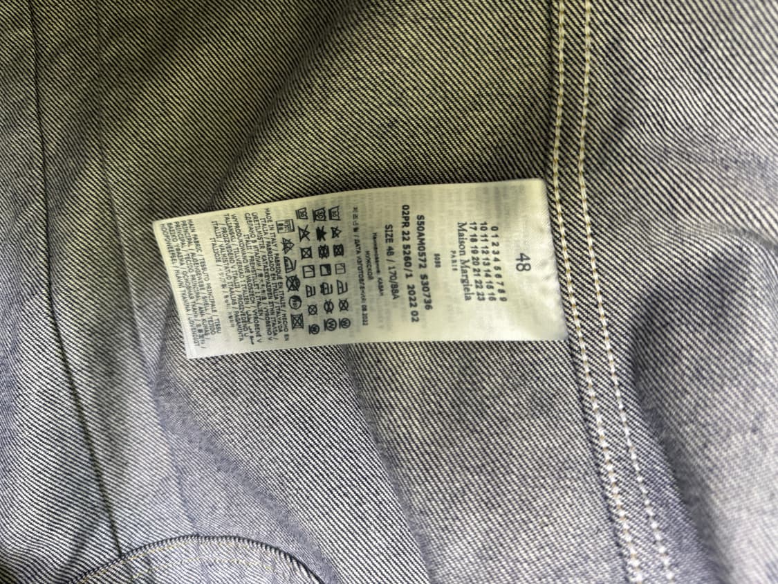 마르지엘라 데님자켓 상품이미지4