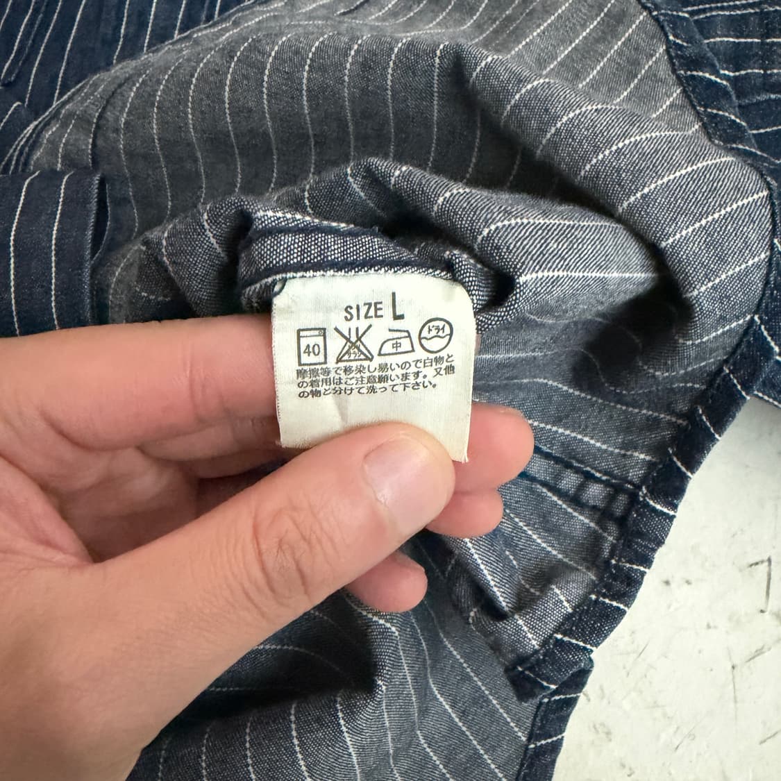 리바이스 레드탭 빈티지 와바시 웨스턴 셔츠 L 상품이미지8