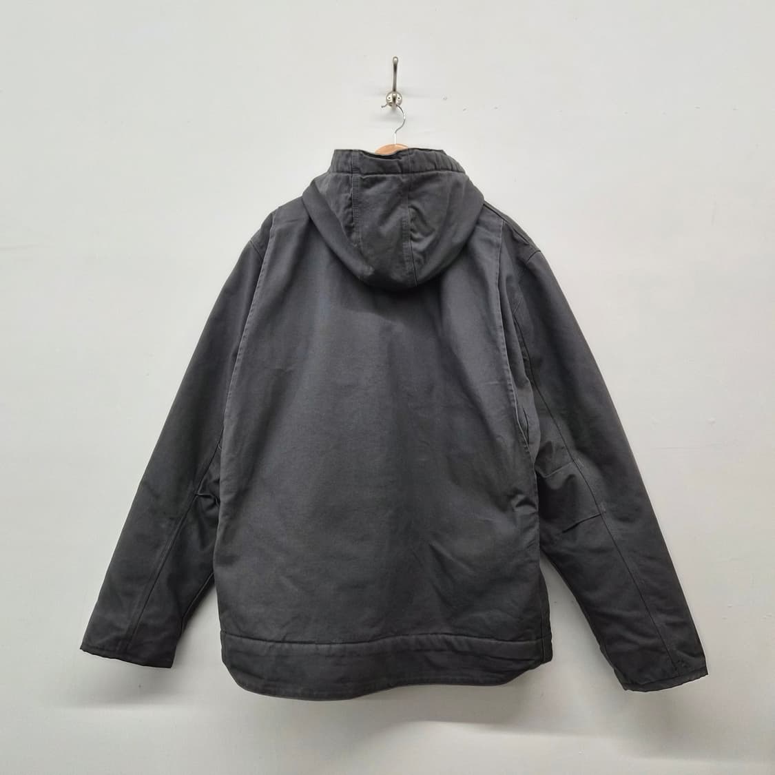 칼하트 워시드 덕 셰르파 안감 자켓 차콜색 남성 XL 상품이미지6