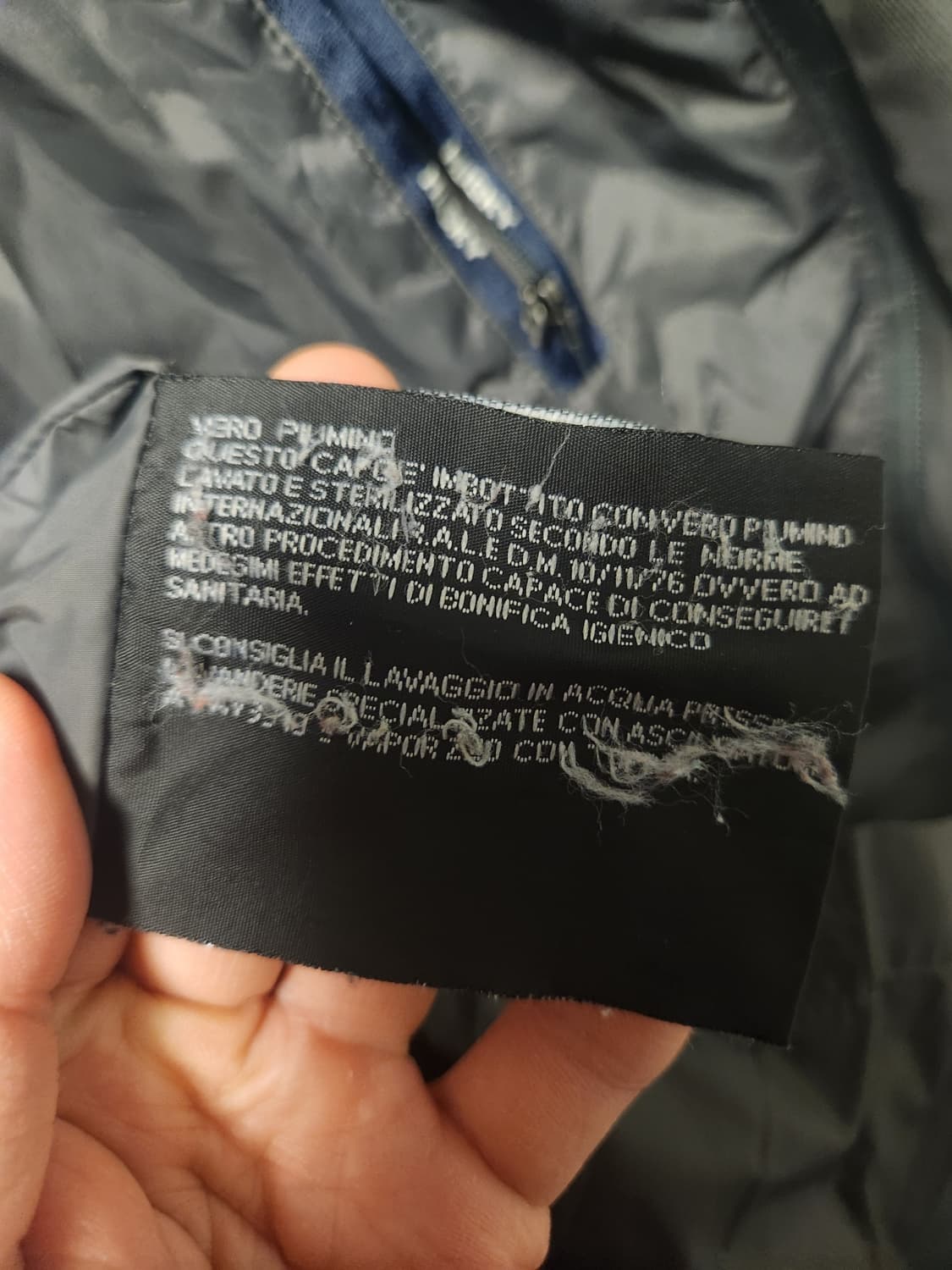 허스키 빈티지 퀼팅 리얼 다운 패딩 L~XL 상품이미지5