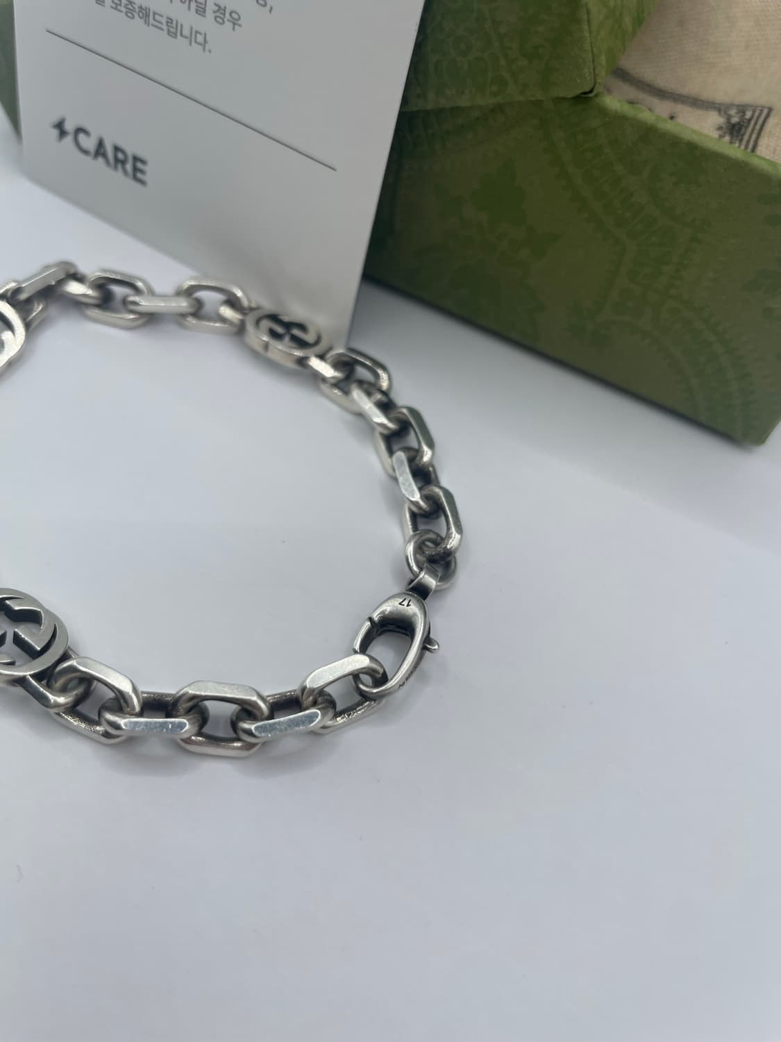 구찌 팔찌 인터로킹 G 브레이슬릿 17호 상품이미지3