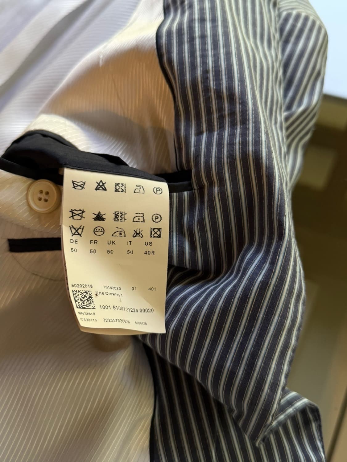 휴고보스 블랙라벨 시어서커 자켓 103 상품이미지7