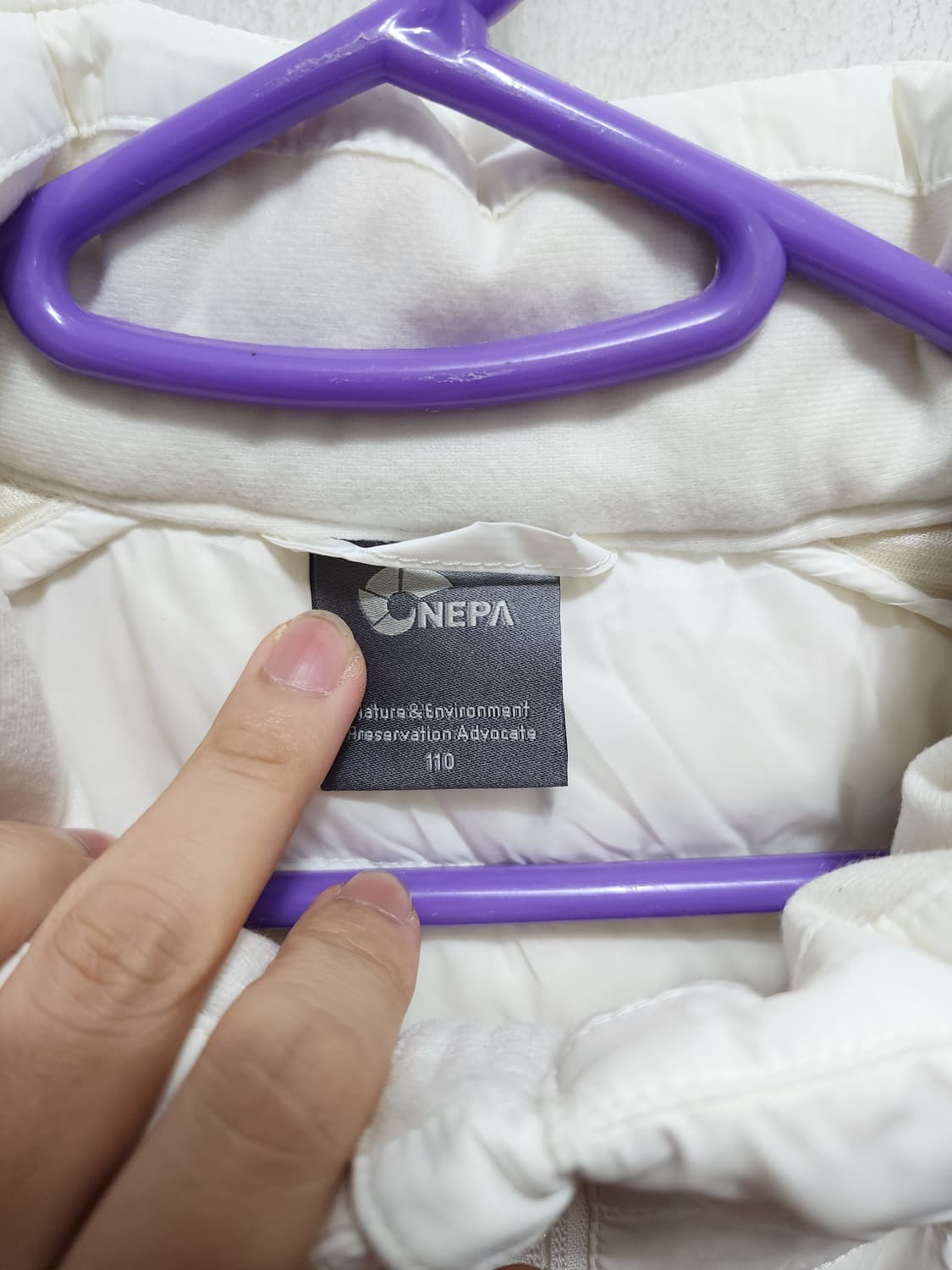 네파 여성용 덕다운 플리스 슬림 패딩점퍼  상품이미지5