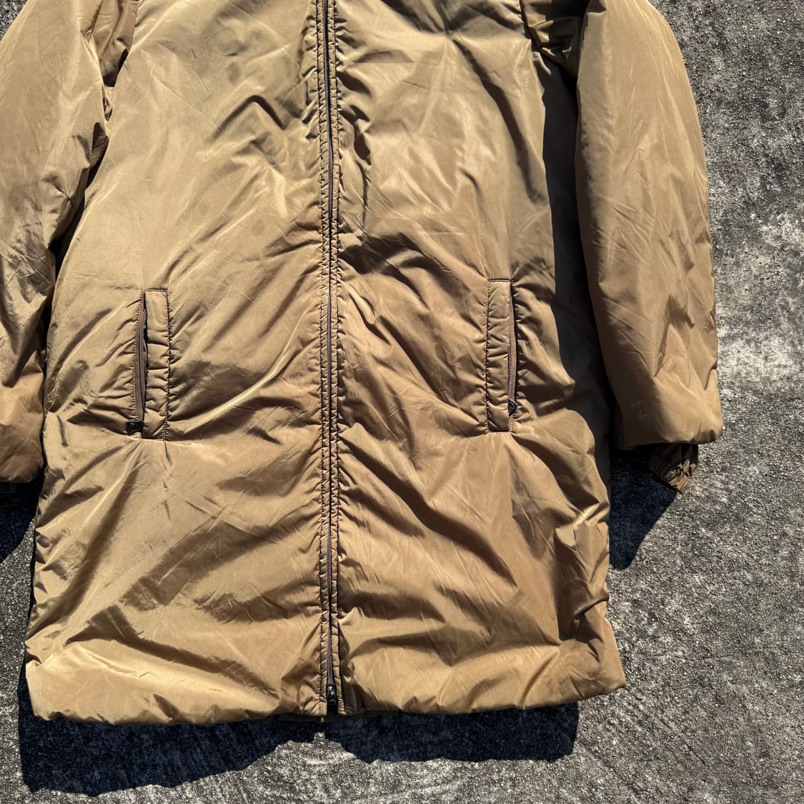 [M~L] Prada Sport 프라다스포츠 후드 롱 패딩 코트 상품이미지6