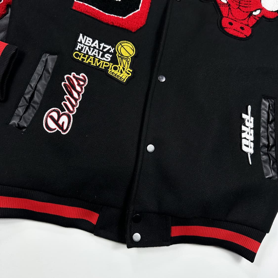 VTG 빈티지 NBA 시카고불스 모직 바시티자켓 XL 상품이미지6