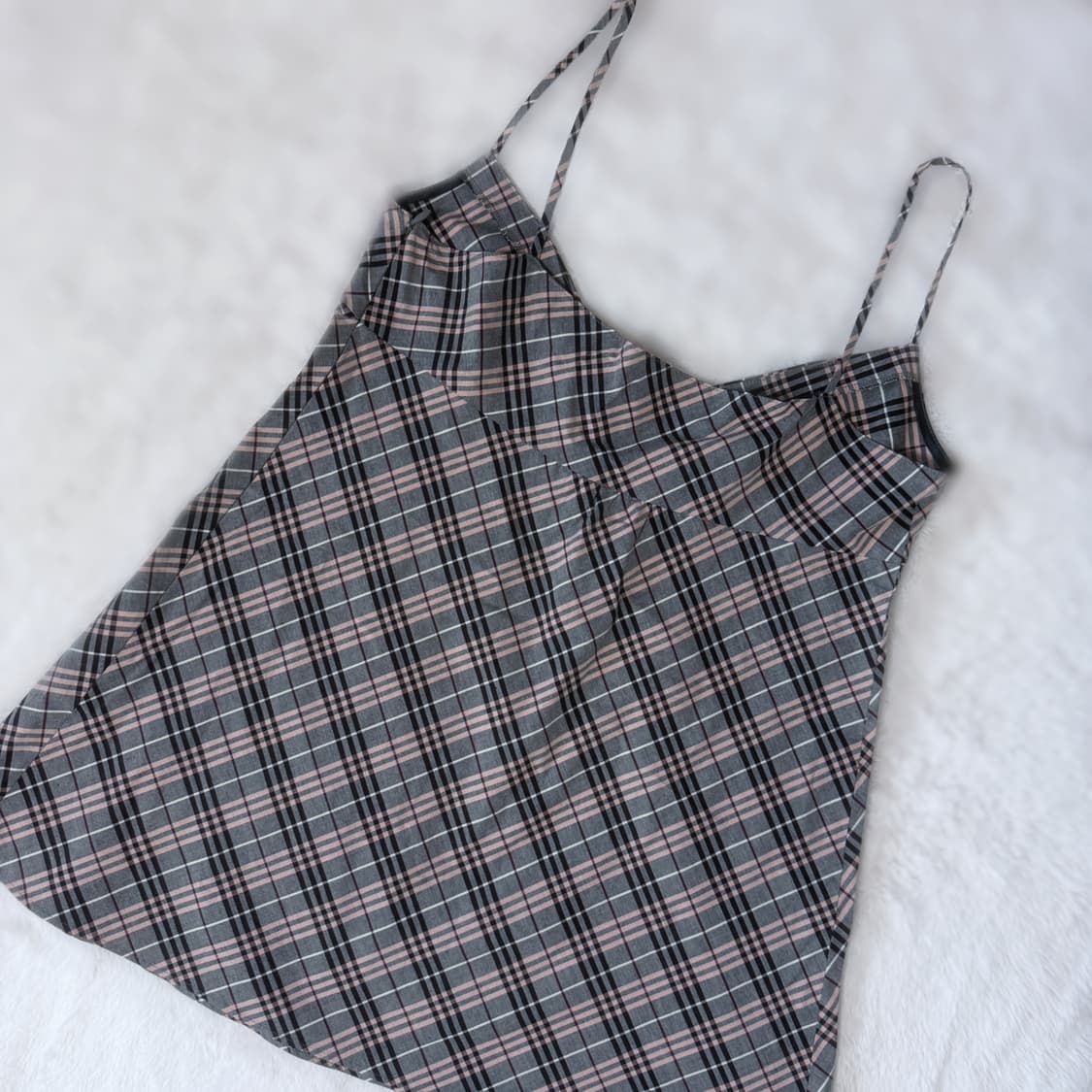 Burberry 버버리 블루라벨 갸루깔 모리걸 하구미 스즈코 나시 상품이미지4