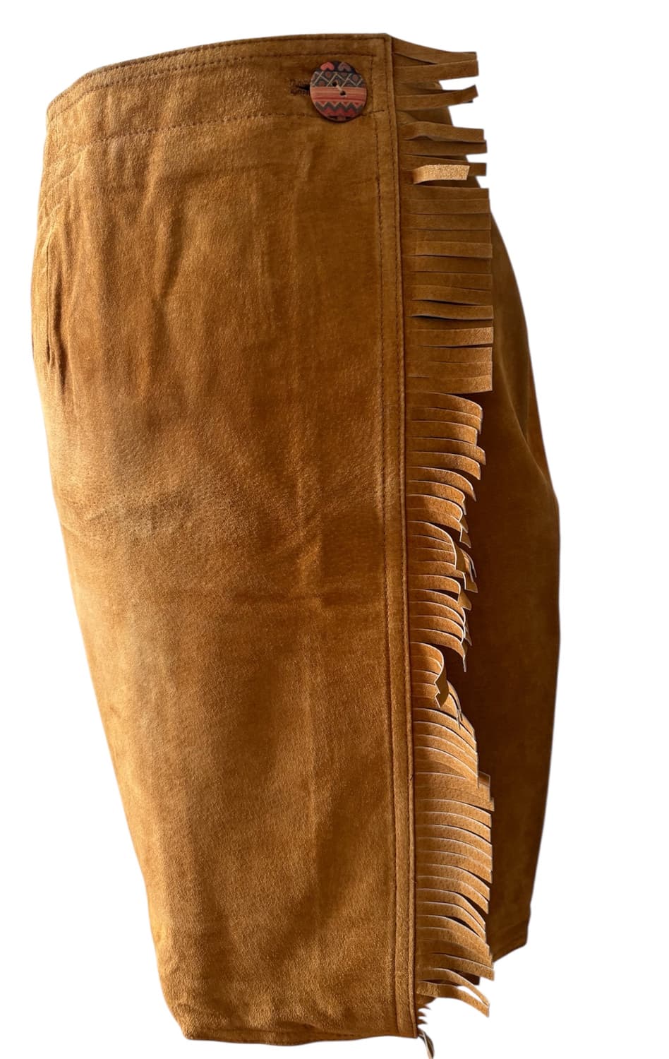 SUNLUCAS GIRL 빈티지 웨스턴 레더 랩스커트 상품이미지10