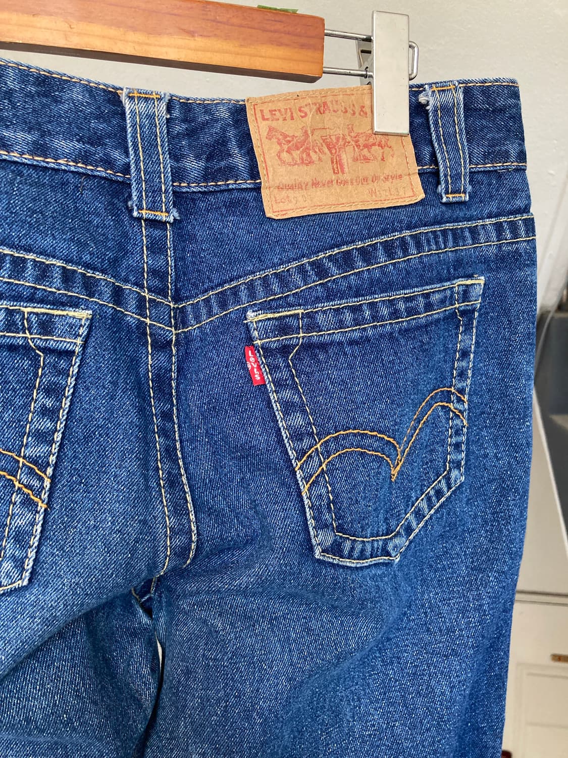 리바이스 LEVIS 901 중청 스트레이트 진 상품이미지6