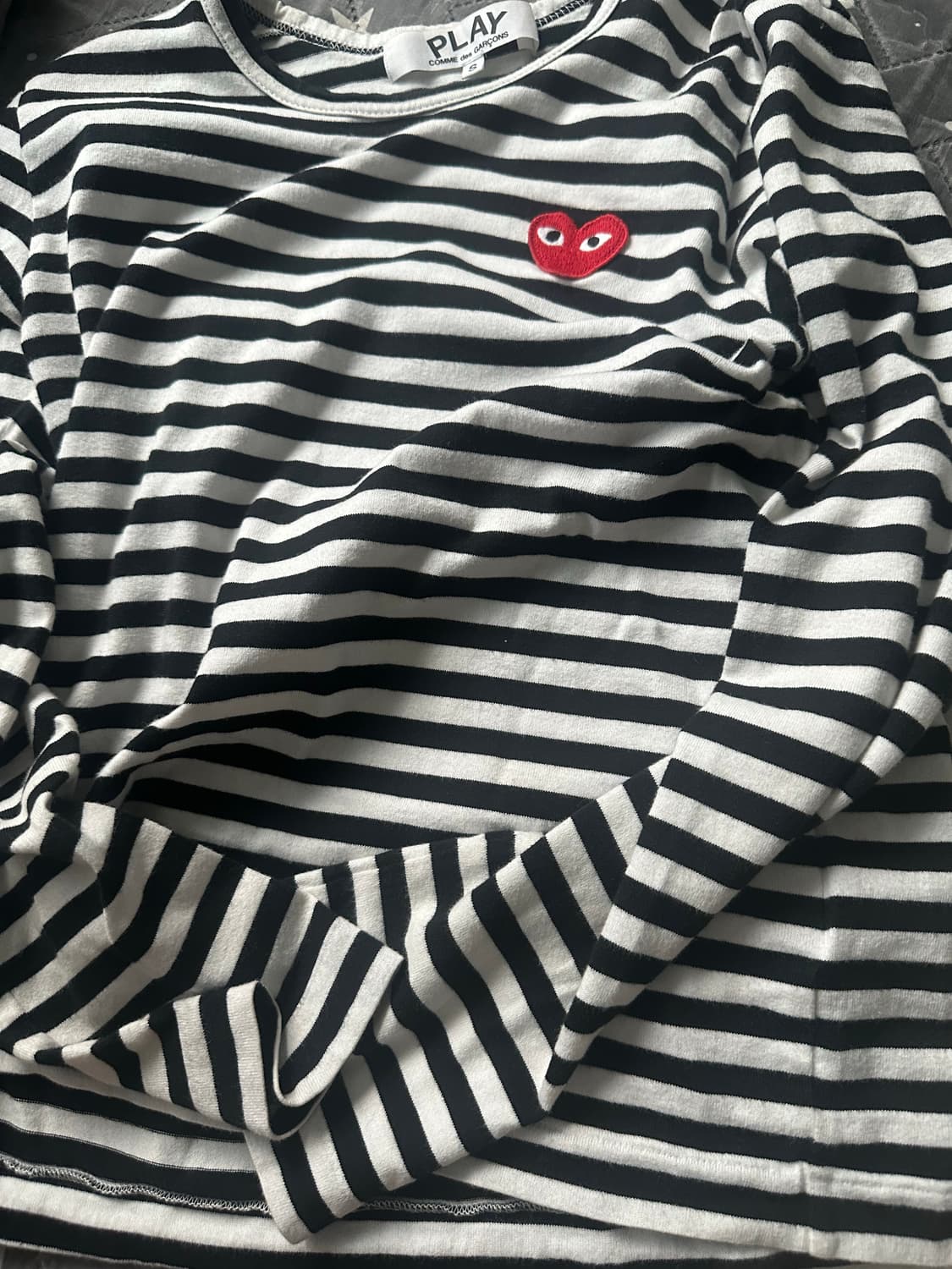 꼼데 스트라이프 롱슬리브 상품이미지1