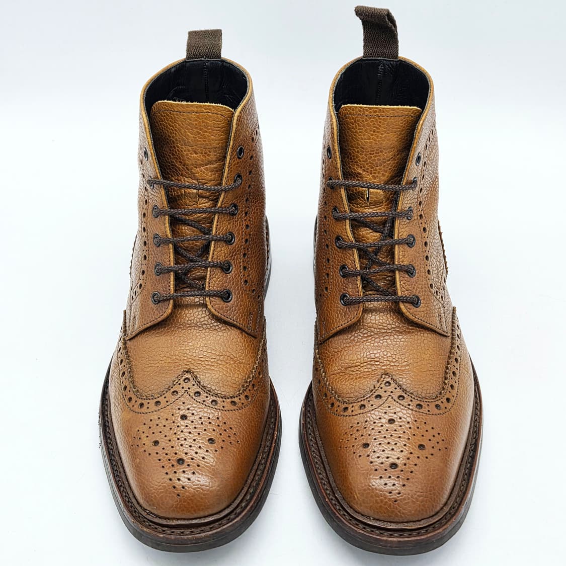  헤링슈 hawkshead 윙팁 컨트리 부츠 브라운 (7)  상품이미지5