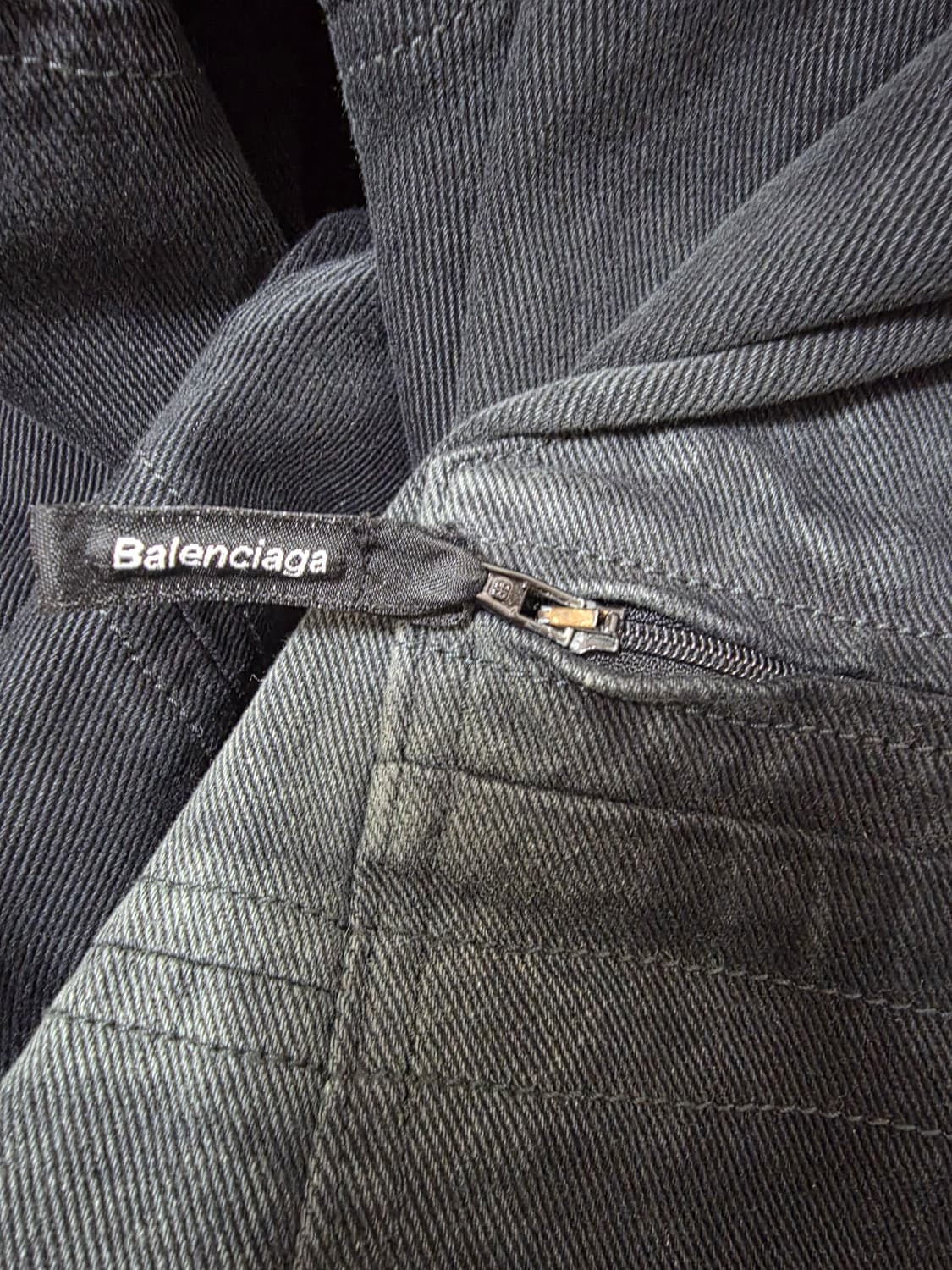 발렌시아가 와이드 데님 바지 국내매장판 상품이미지7