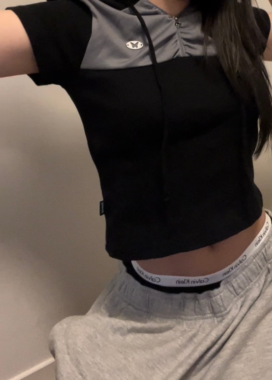 NASTY FANCY CLUB hoodie half zip-up 상품이미지8