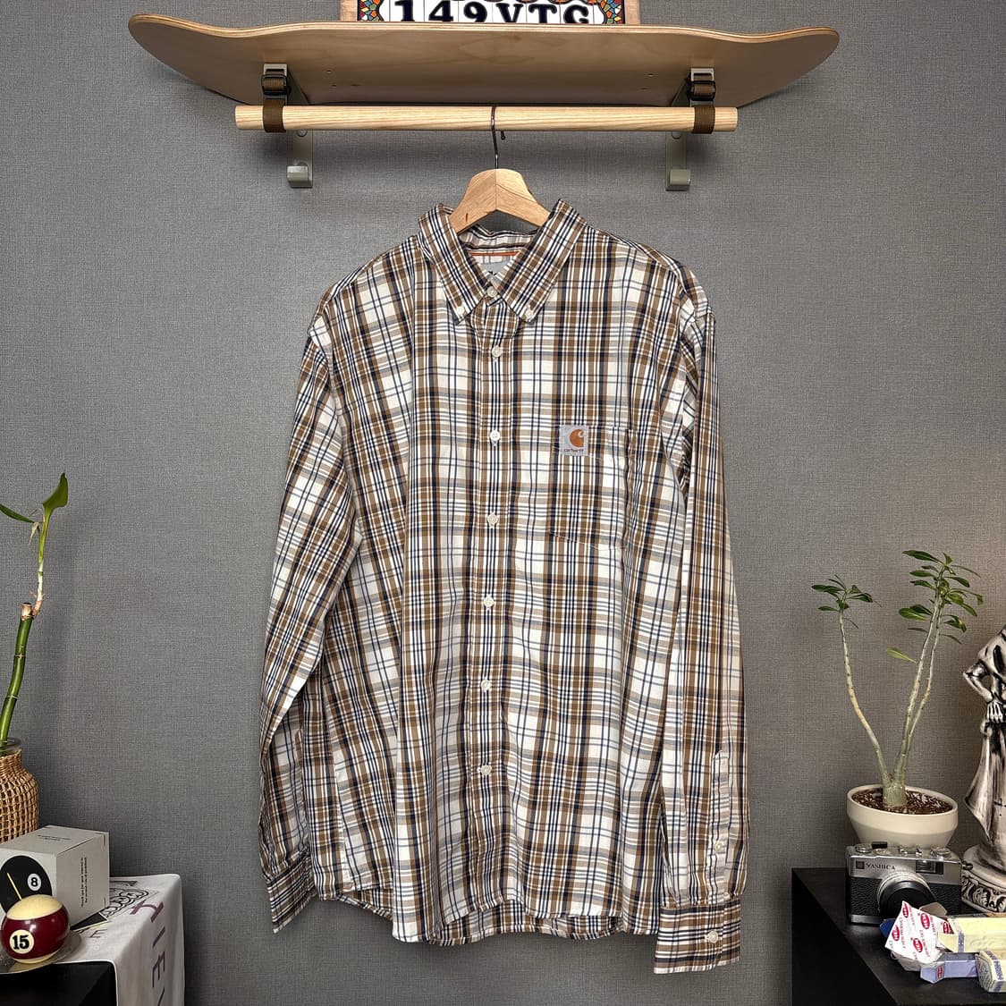 칼하트 체크셔츠 상품이미지2