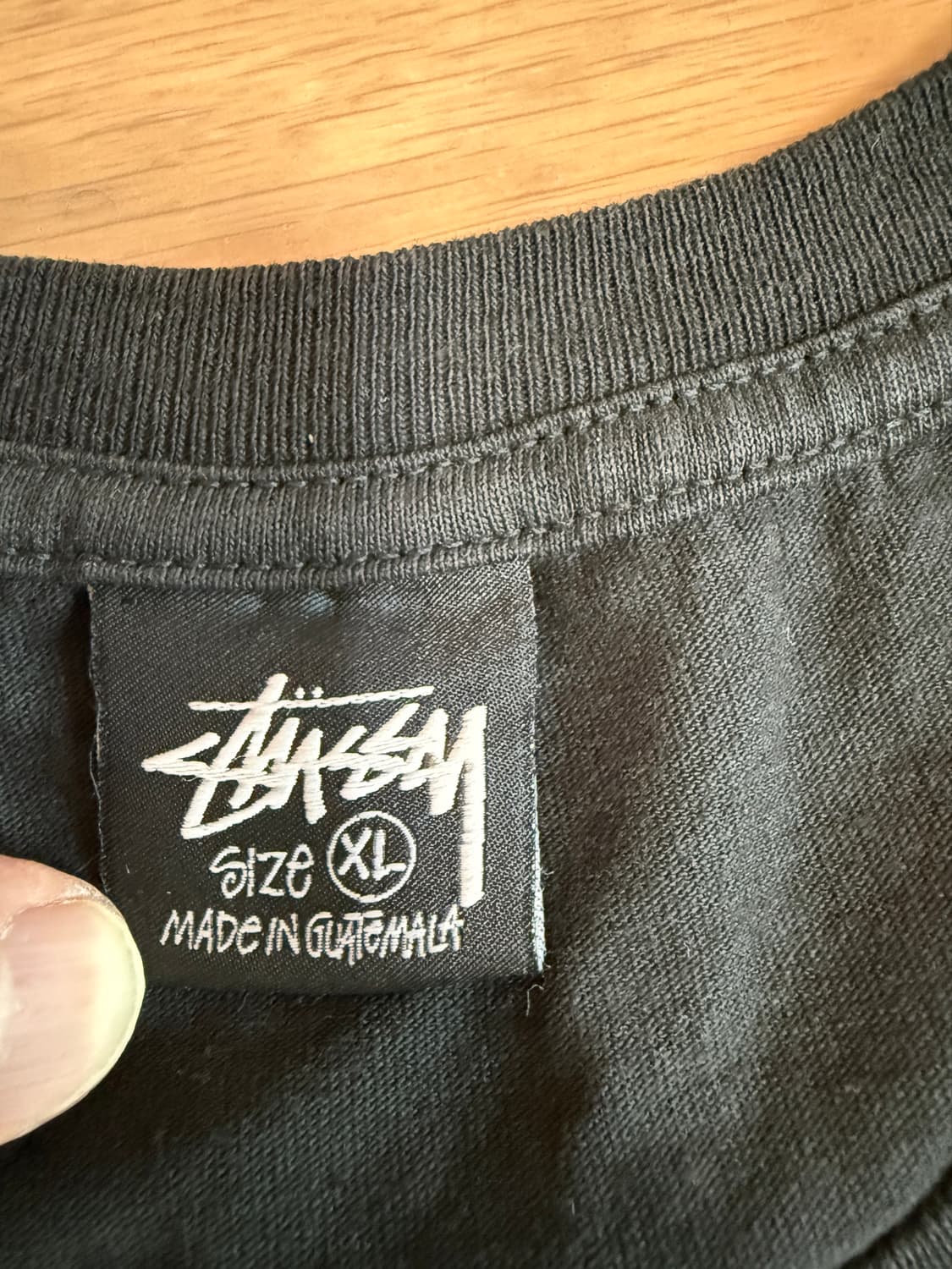 [XL] stussy 스투시 블록 스포츠 피그먼트 다이드 반팔 티셔츠 상품이미지5