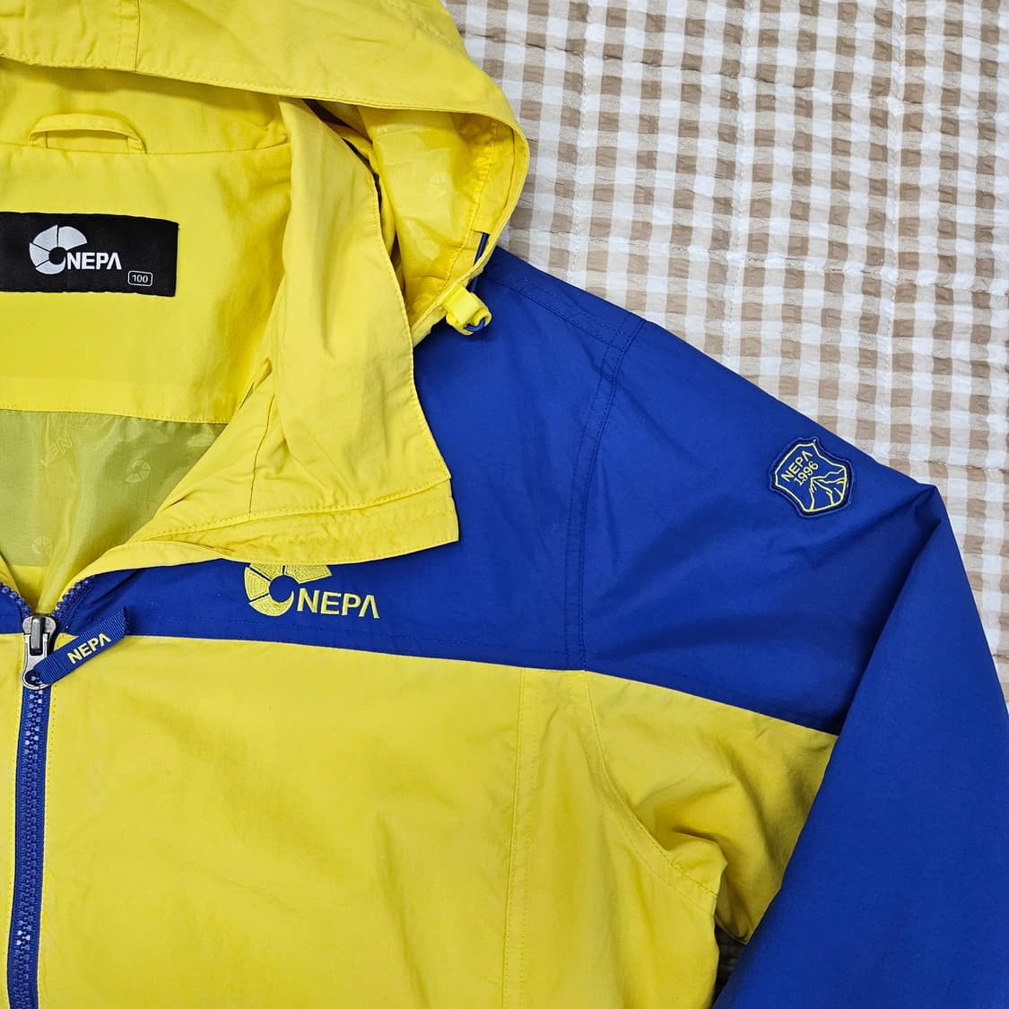 네파 오버핏 바람막이 자켓 남자100 상품이미지3