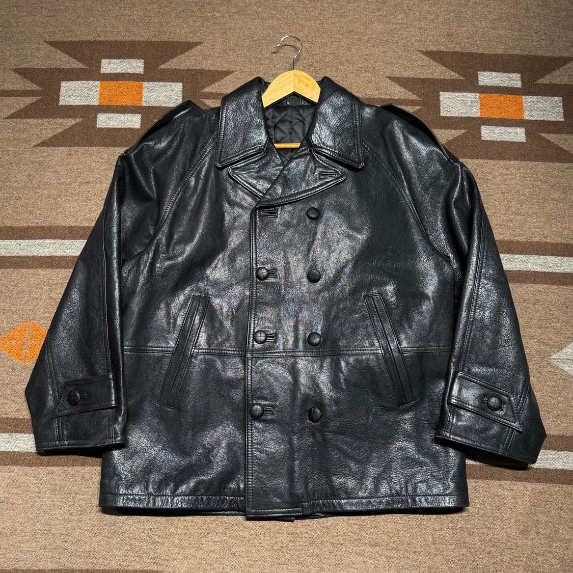 이태리 베라펠레 카우레더 피 코트 XL 소가죽 자켓 상품이미지2