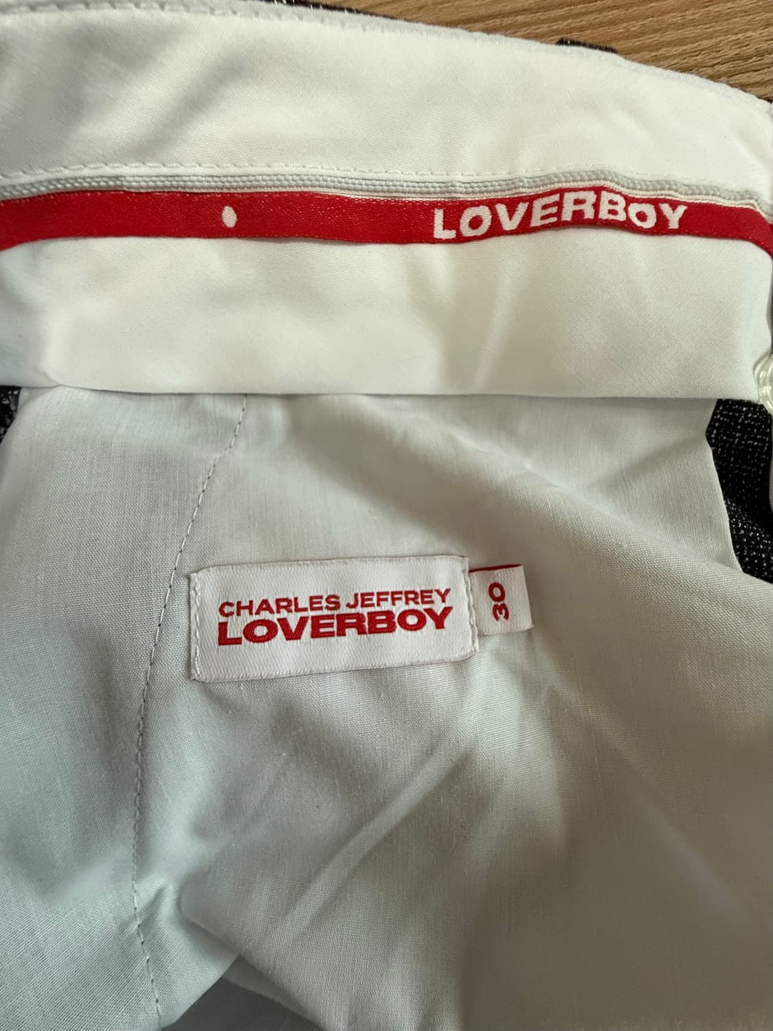 러버보이 23fw 런웨이 테일러드 체크 슬렉스 30 상품이미지6