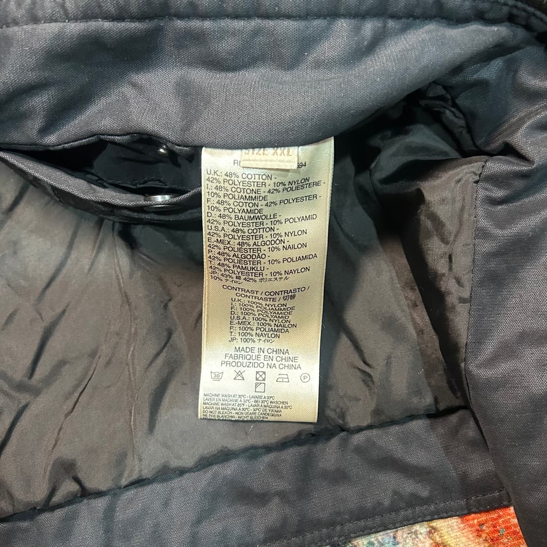 [XL] 디젤 자수로고 바이커 자켓 상품이미지8