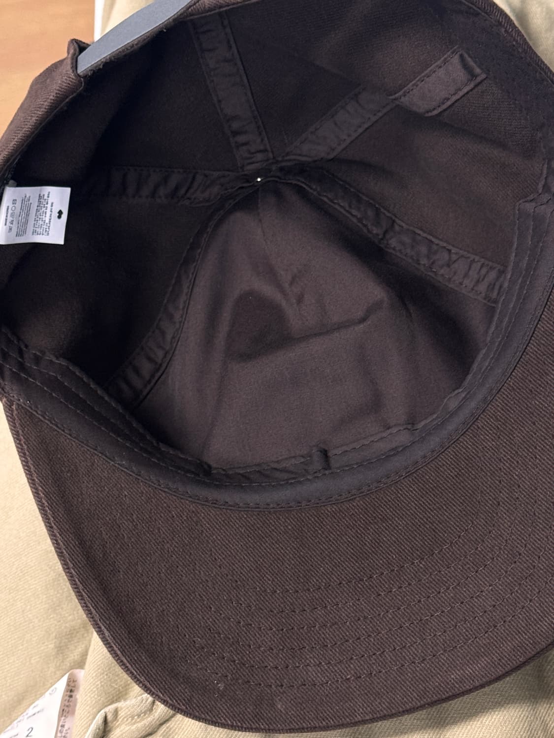 컬렉트피시스 3 브라운 볼캡 상품이미지3