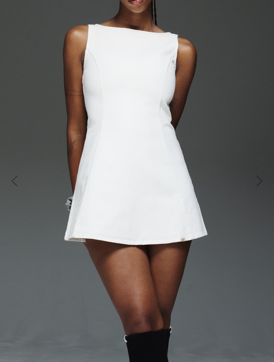 글로니 THE CHLOE DRESS (WHITE) 상품이미지2