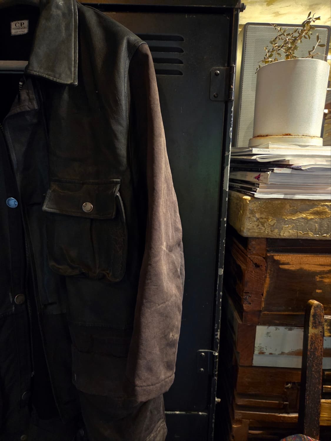 Cp company 레더자켓 상품이미지8