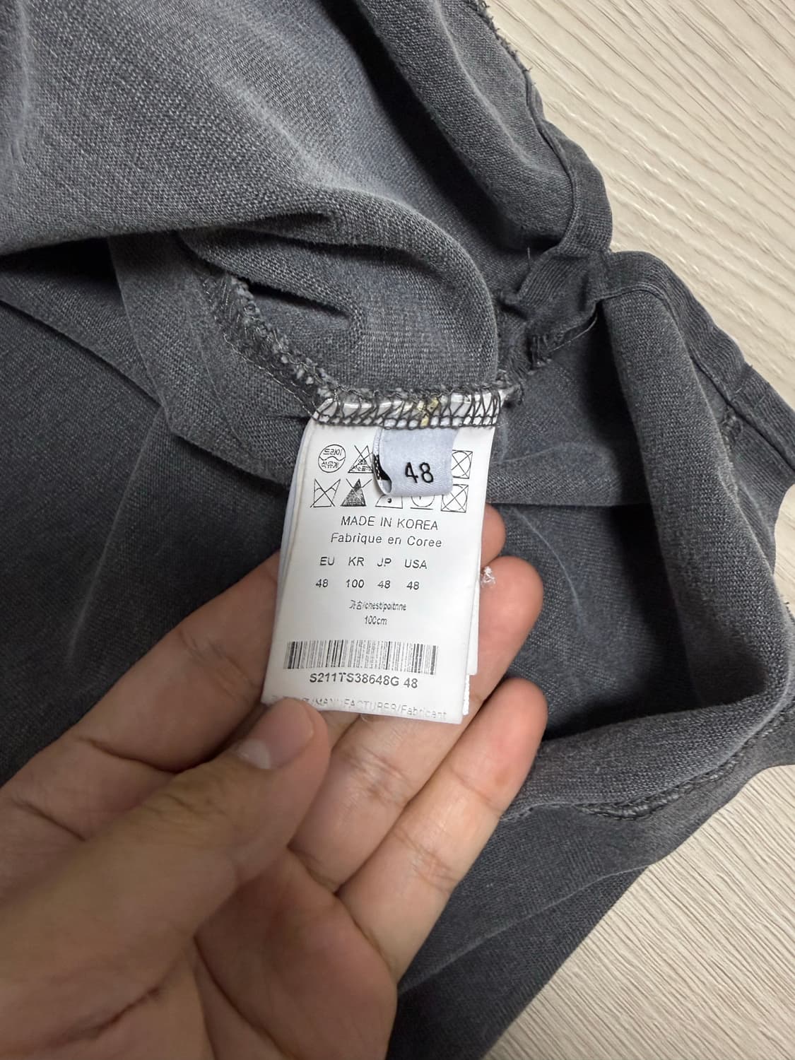 [48] 솔리드 옴므 반팔 상품이미지4