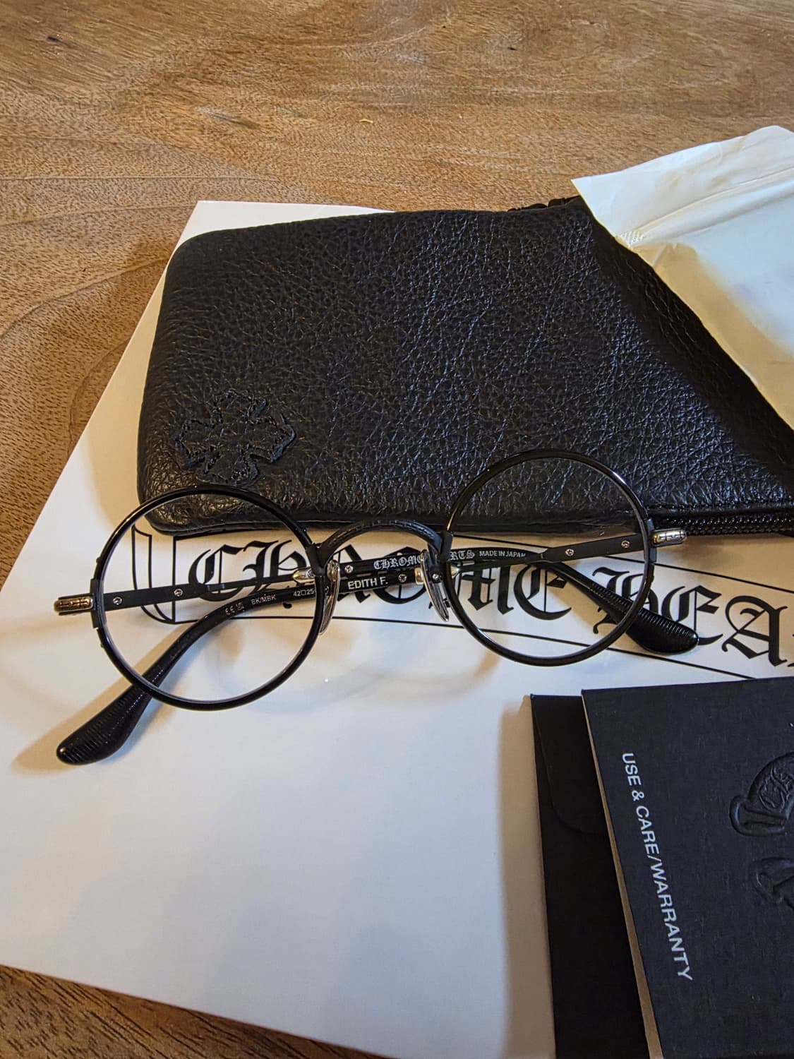 크롬하츠 안경 에디스에프 mbk 판매합니다  상품이미지2