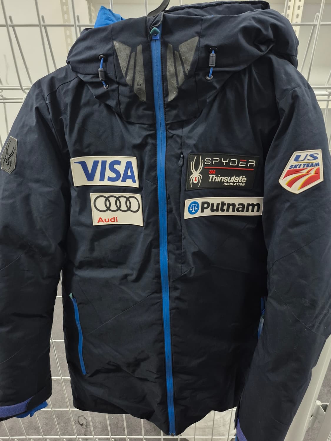 스파이더 정품 남성 95사이즈 스파이더 US스키팀 오리털 패딩 팝니다
 상품이미지1