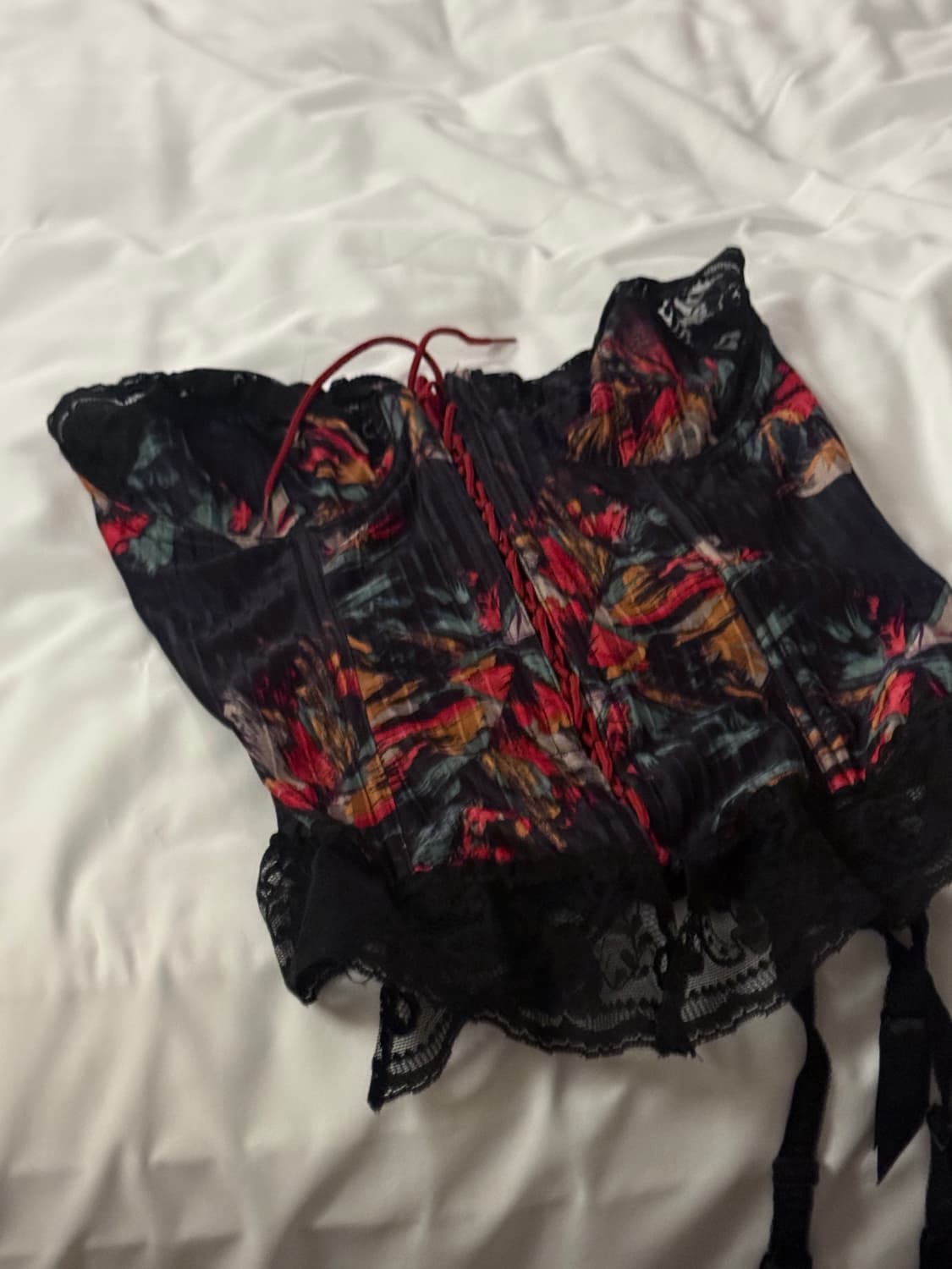 Vintage corset top 상품이미지3