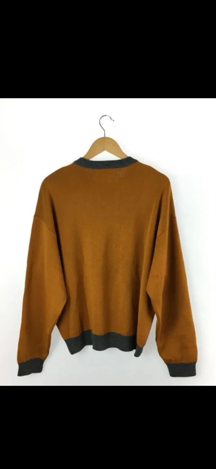 라스벳 RASSBET 초판 니트 스웨터 머스타드 XL 상품이미지2