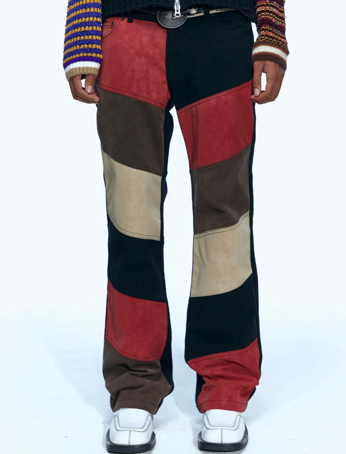 앤더슨벨 컬러 콘트라스트 바이커진 (32-33 추천) 상품이미지1