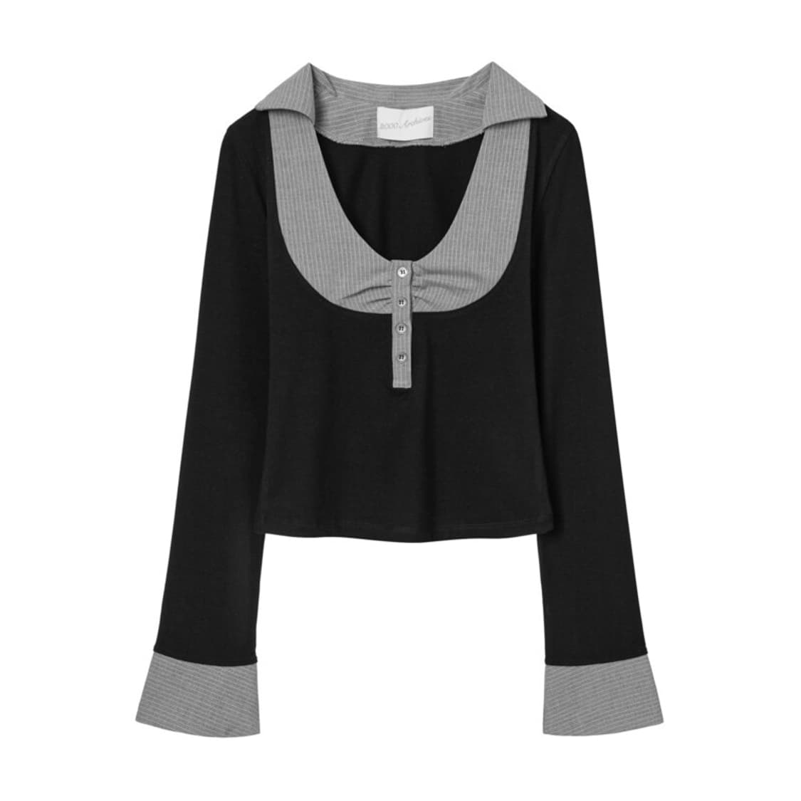 2000 아카이브스 STRIPE PREPPY TOP 상품이미지4