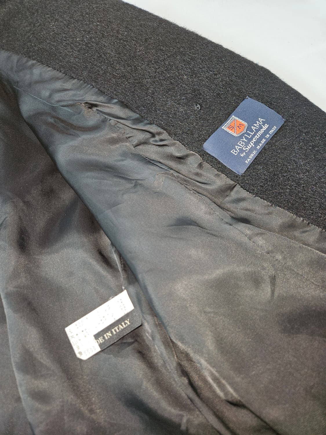 MINE 마인 한섬 이태리 베이비라마 코트 리얼라마 76 상품이미지5