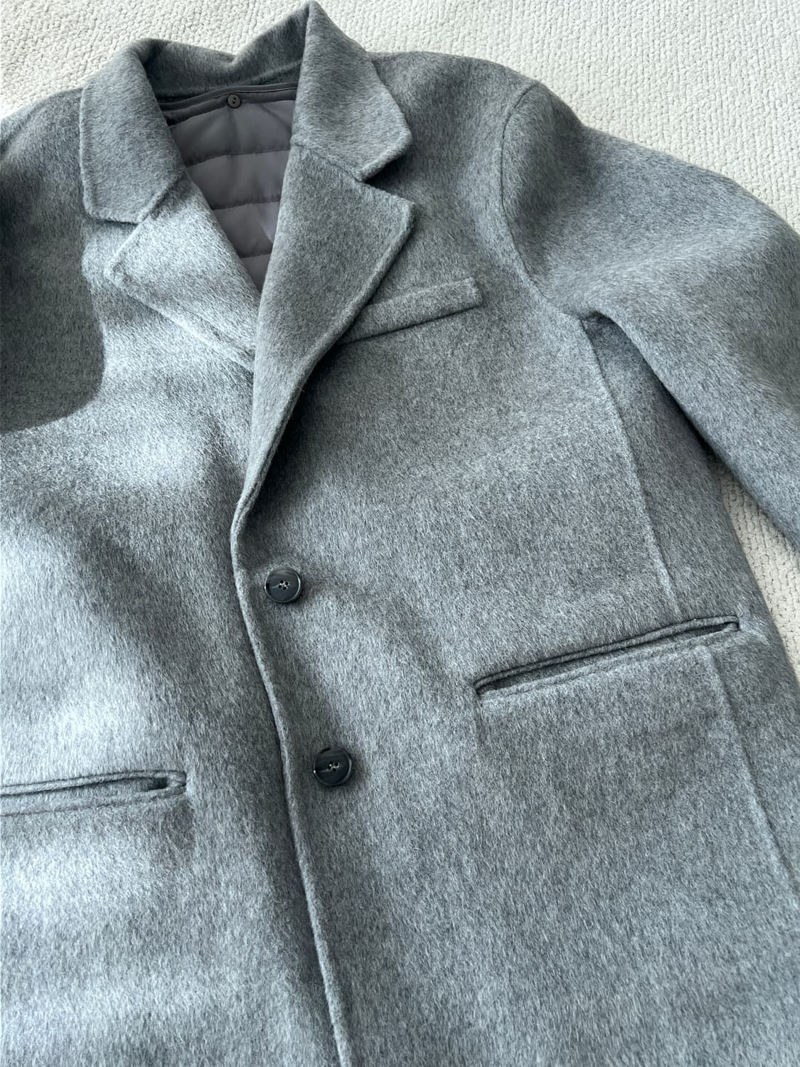 보위 핸드메이드 반코트 상품이미지2