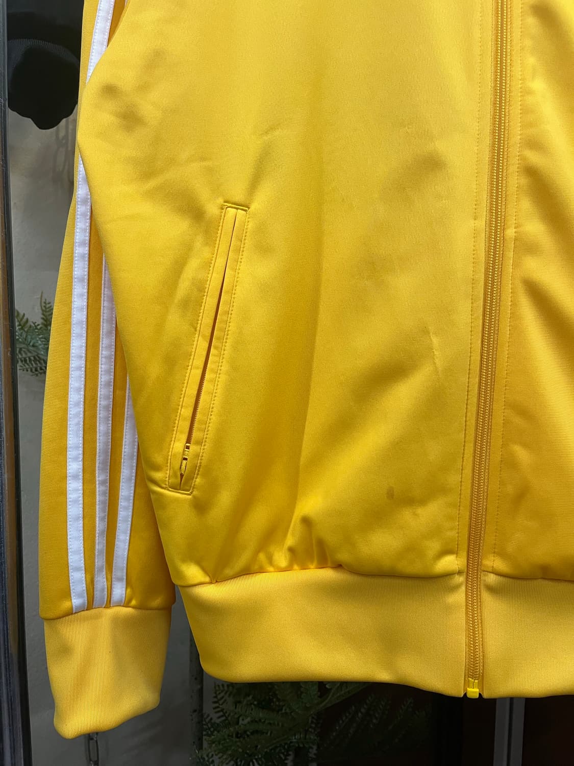 아디다스 아디컬러 클래식 파이어버드 트랙탑 져지 옐로우 #csz723 상품이미지4