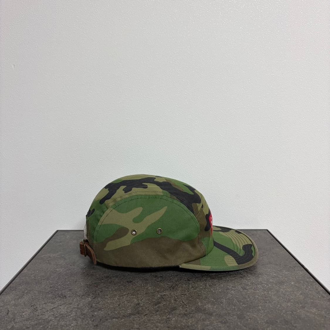(OS) 슈프림 박스로고 캠프캡 모자 우드랜드 카모 상품이미지3
