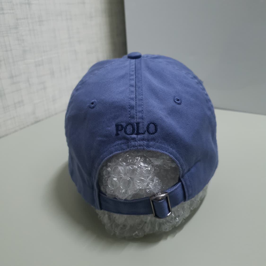 OS) 폴로 랄프로렌 신형 포니 미니멀 볼캡 워시드 블루 상품이미지5