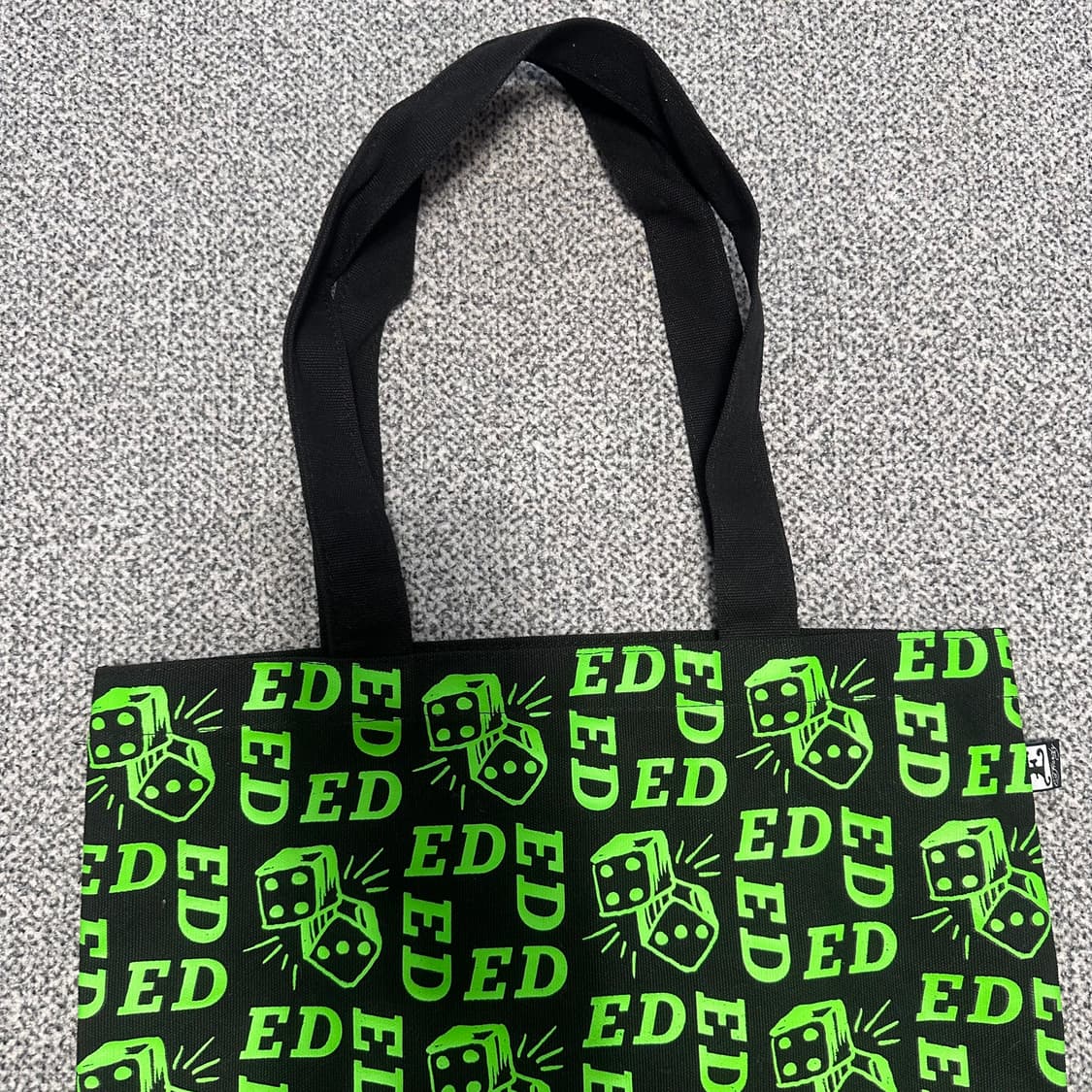 다이스 패턴 에코백 상품이미지2